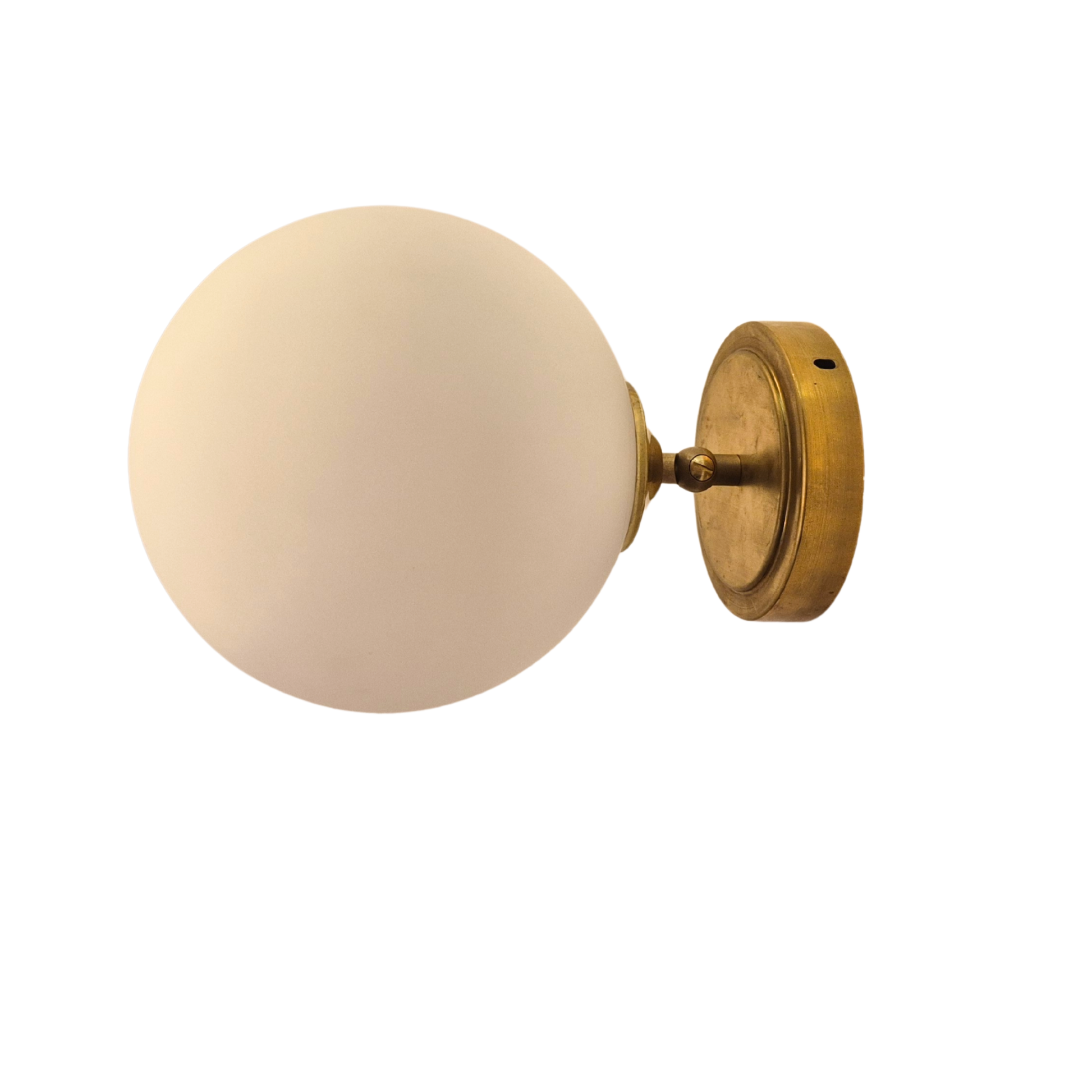 כדור זכוכית חלבית בקוטר 20 ס"מ