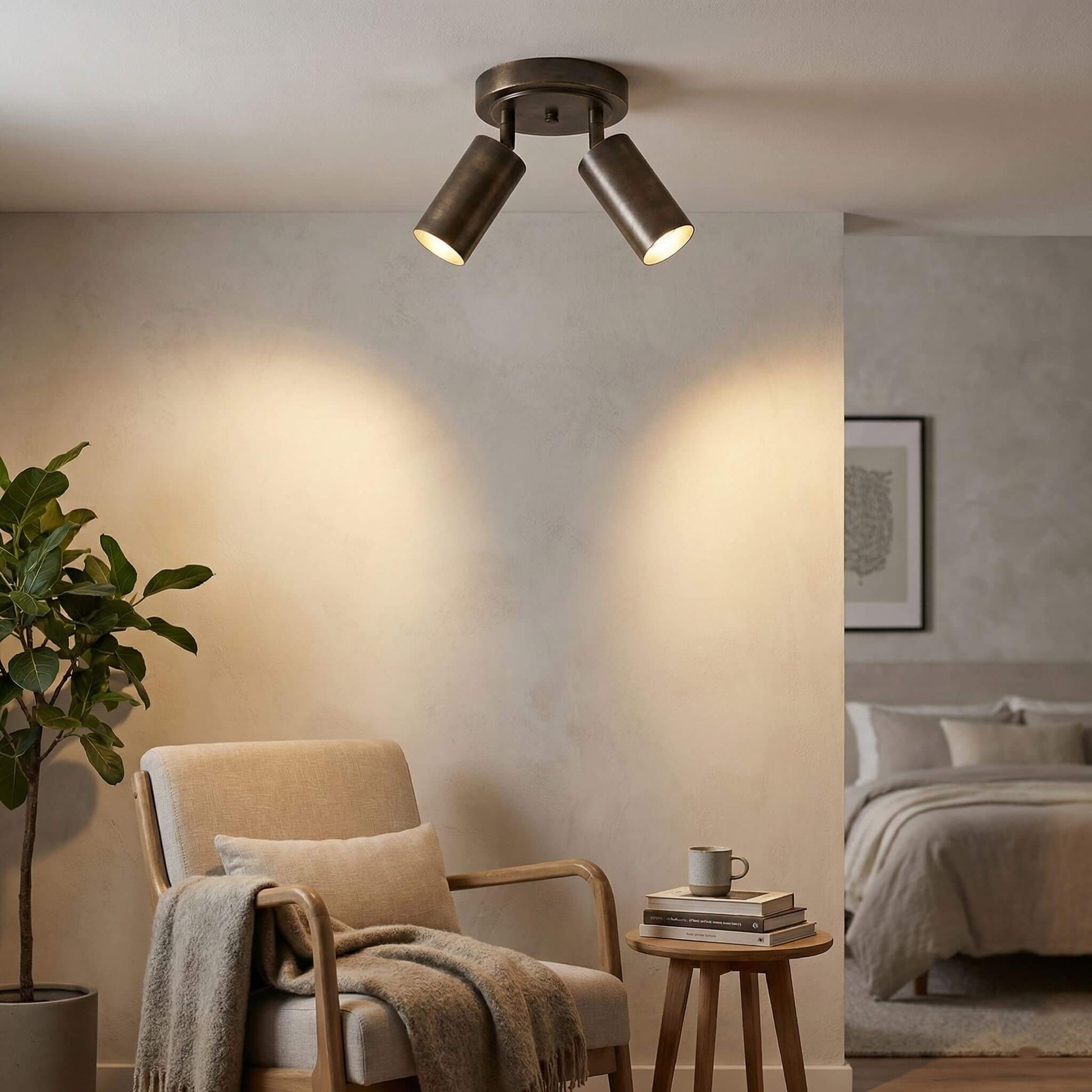 הדמיה ספוט כפול גוון וינטג'